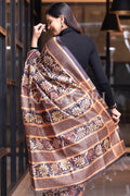 Kalamkari Saree Dark Brown Kalamkari Saree saree online