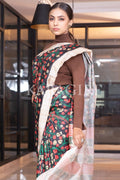 Kalamkari Saree Ink Black Kalamkari Saree saree online