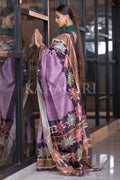 Kalamkari Saree Lavender Purple Kalamkari Saree saree online