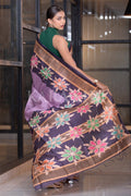 Kalamkari Saree Lavender Purple Kalamkari Saree saree online
