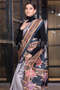 Kalamkari Saree Opal Purple Kalamkari Saree saree online