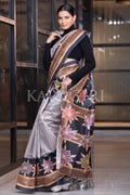 Kalamkari Saree Opal Purple Kalamkari Saree saree online