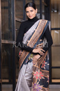 Kalamkari Saree Opal Purple Kalamkari Saree saree online