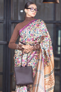 Kalamkari Saree Orchid Purple Kalamkari Saree saree online