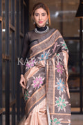 Kalamkari Saree Peach Kalamkari Saree saree online