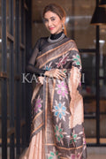 Kalamkari Saree Peach Kalamkari Saree saree online