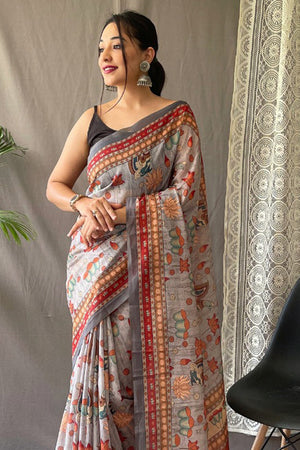 kalamkari saree