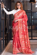 Kalamkari Saree Red Kalamkari Saree saree online