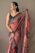 printed saree