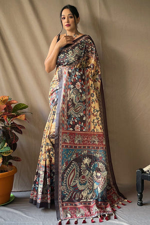 kalamkari saree