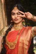Kanjivaram Saree ADAH SHARMA in Rose Red Kanjivaram Saree saree online