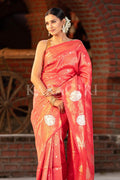 Kanjivaram Saree Blush Red Kanjivaram Saree saree online