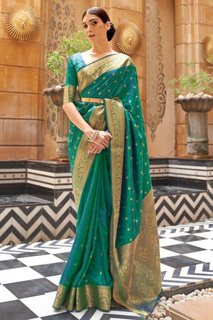 Castleton Green Banarasi Saree