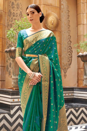 Explore Green Sarees Collection Online at Karagiri Explore Green Sarees Collection Online at Karagiri