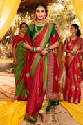 kanjivaram saree bride
