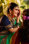 kanjivaram saree bride