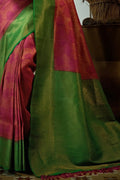 kanjivaram saree with blouse
