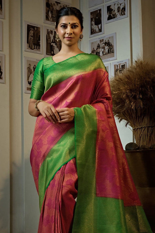 kanjivaram saree bridal
