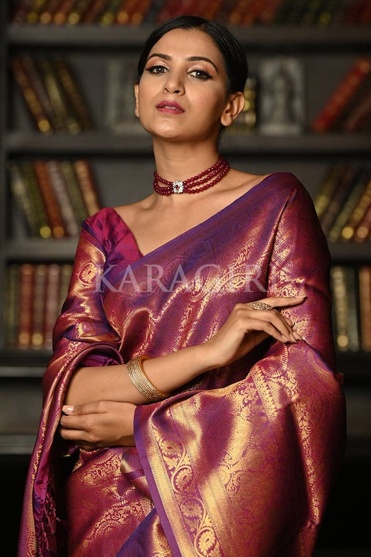 kanchipuram silk saree