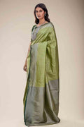 Moss Green Kanjivaram Saree