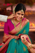 kanjivaram saree bride