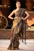 Kanjivaram Saree Navy Blue Kanjivaram Saree saree online