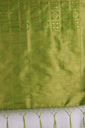 Kanjivaram Saree Pear Green Kanjivaram Saree saree online