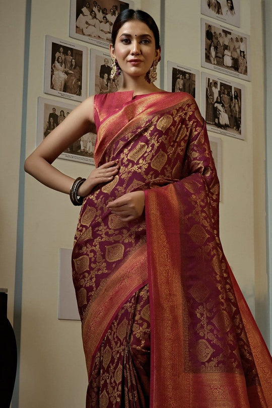 kanjivaram saree for bride