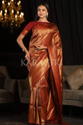 Kanjivaram Saree Razzmatazz Pink  Kanjivaram Saree saree online