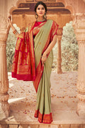 kanjivaram saree look