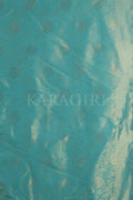 Kanjivaram Saree Teal Blue Kanjivaram Saree saree online