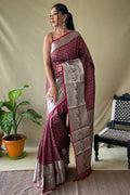 red saree