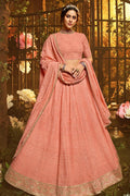 Lehenga Beautiful Peach Pink Lehenga saree online