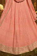 Lehenga Beautiful Peach Pink Lehenga saree online