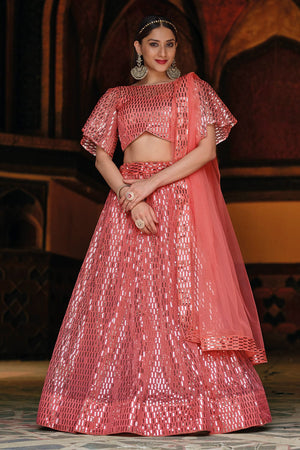 Brink Pink Lehenga Choli