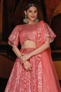 pink lehenga choli