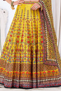 yellow lehenga