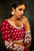 lehenga choli blouse design
