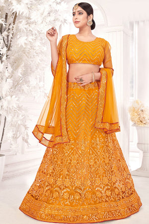 Dandelion Yellow Lehenga Choli
