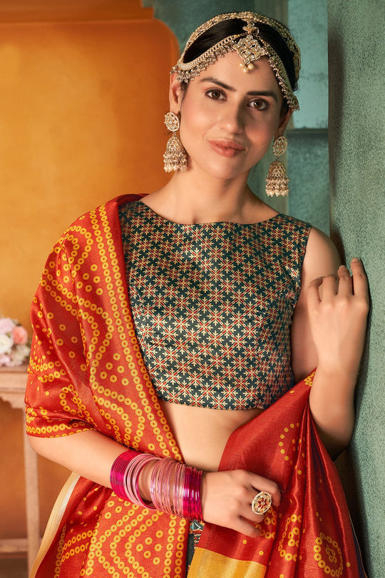 Fern Green Lehenga Choli