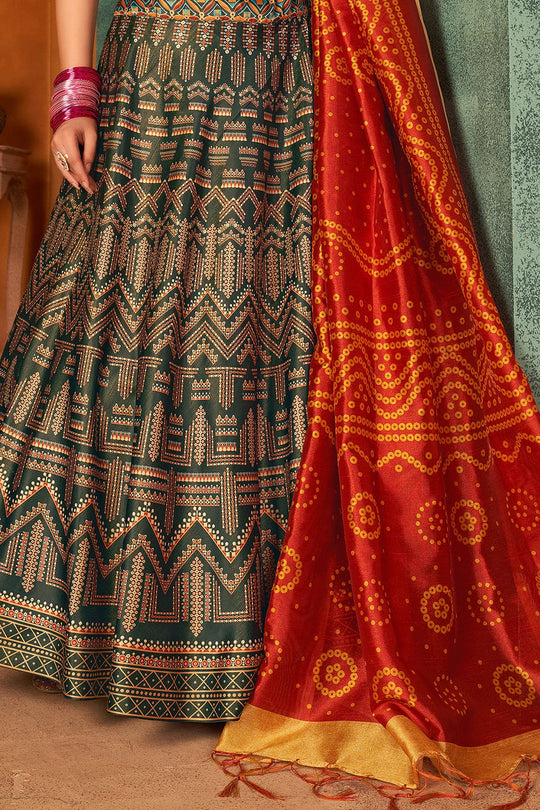 Fern Green Lehenga Choli
