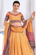 yellow lehenga choli