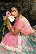 pink lehenga choli