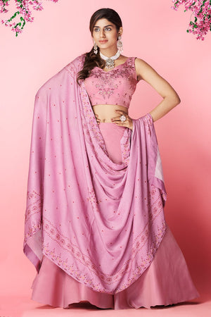 Lilac Purple Lehenga Choli
