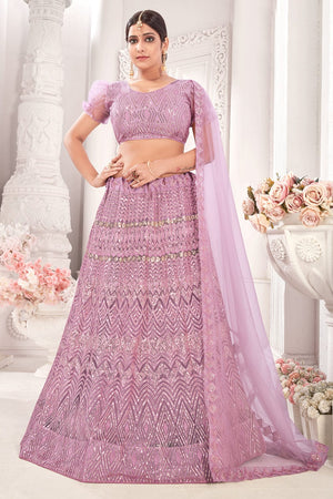 Lilac Purple Lehenga Choli