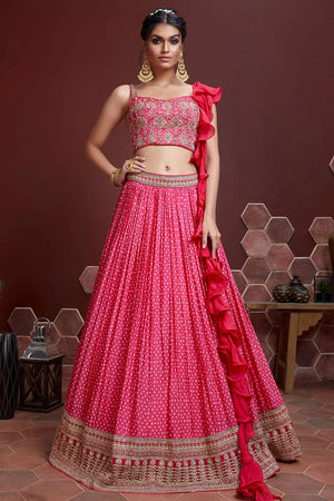 Magenta Pink Lehenga Choli