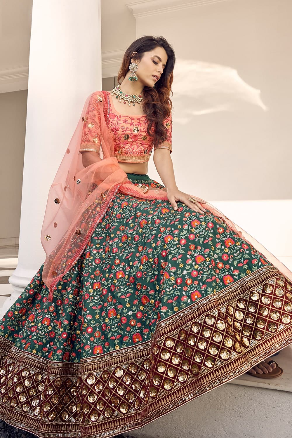 Bandhani Lehenga - Buy Bandhani Lehenga Online Starting at Just ₹593 |  Meesho