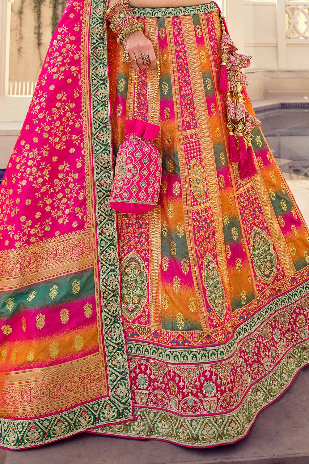 Shop Latest Heavy-flared Lehenga Choli For Girls With Price