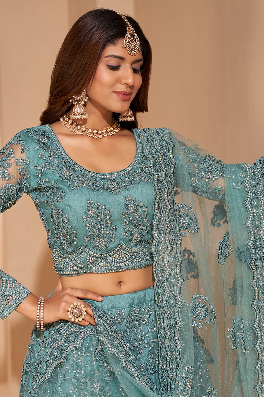 Blue Lehenga Choli - Buy Trendy Blue Lehenga Choli Online in India | Myntra