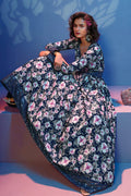 embroideried gown